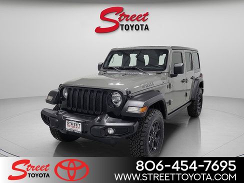 Used 2021 Jeep Wrangler Unlimited Sport image 1
