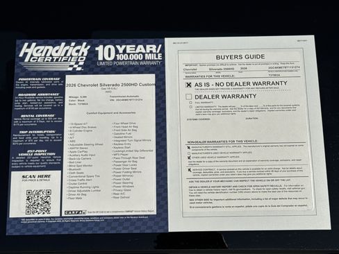 Used 2026 Chevrolet Silverado 2500 Custom w/ Custom Value Package image 34