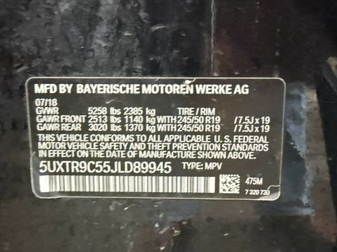 Used 2018 BMW X3 xDrive30i w/ Premium Package AWD/4WD image 26