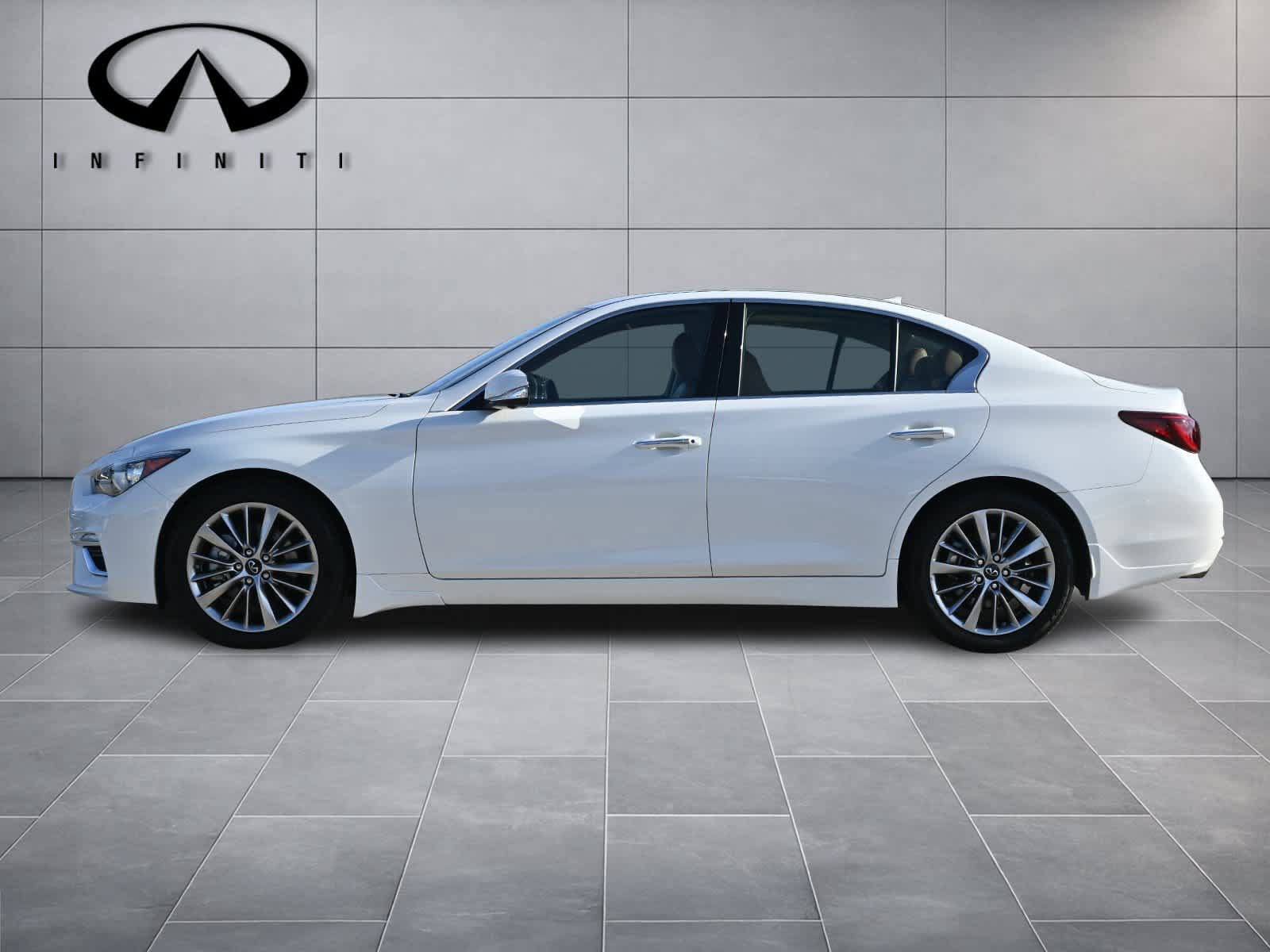 Certified 2023 INFINITI Q50 Luxe w/ Cargo Package RWD image 4