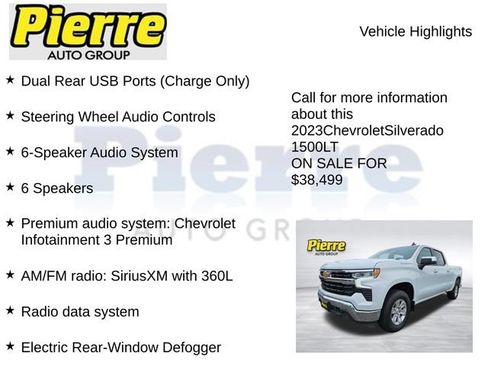 Used 2023 Chevrolet Silverado 1500 LT w/ Work Truck Package AWD/4WD image 13