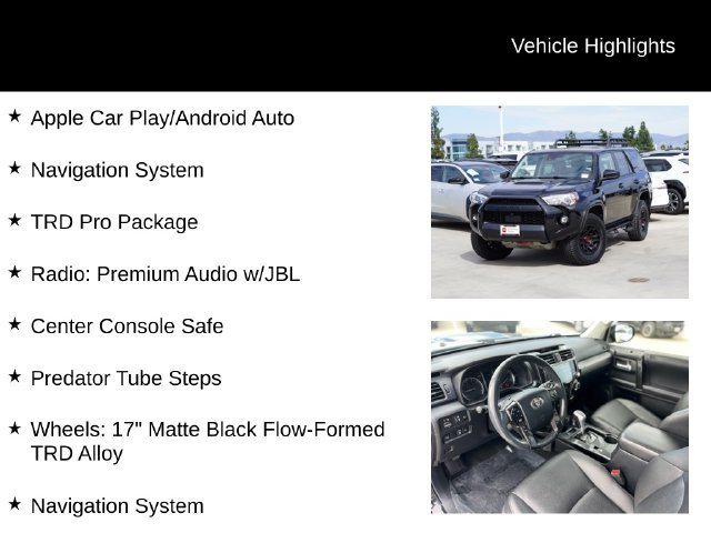 Used 2022 Toyota 4Runner TRD Pro AWD/4WD image 3