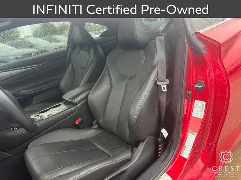 Certified 2022 INFINITI Q60 3.0t Luxe w/ Essential Package RWD image 13