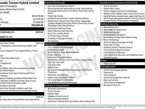 New 2026 Hyundai Tucson Limited w/ Tow & Go Package image 29