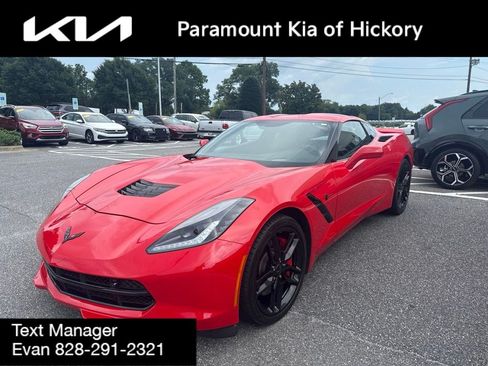 Used 2016 Chevrolet Corvette Stingray Coupe w/ 2LT Preferred Equipment Group RWD image 1