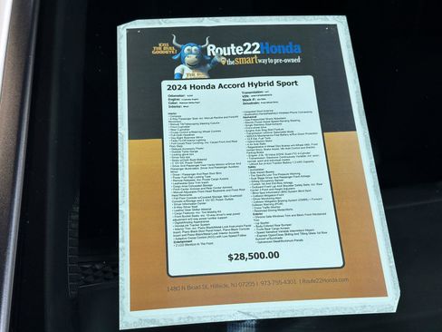 Certified 2024 Honda Accord Sport image 40