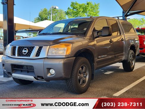 Used 2013 Nissan Titan PRO-4X w/ Pro-4x Luxury Pkg AWD/4WD image 3