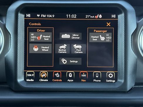 Used 2022 Jeep Wrangler Unlimited Rubicon 4xe w/ Cold Weather Group image 18