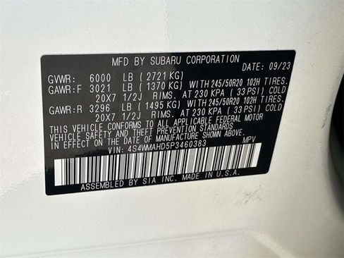 Used 2023 Subaru Ascent Onyx Edition image 30