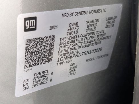 Used 2025 Chevrolet Tahoe Z71 w/ Z71 Off-Road Package image 36