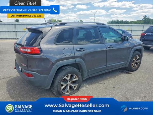 Used 2018 Jeep Cherokee Trailhawk w/ Quick Order Package 27L AWD/4WD image 4