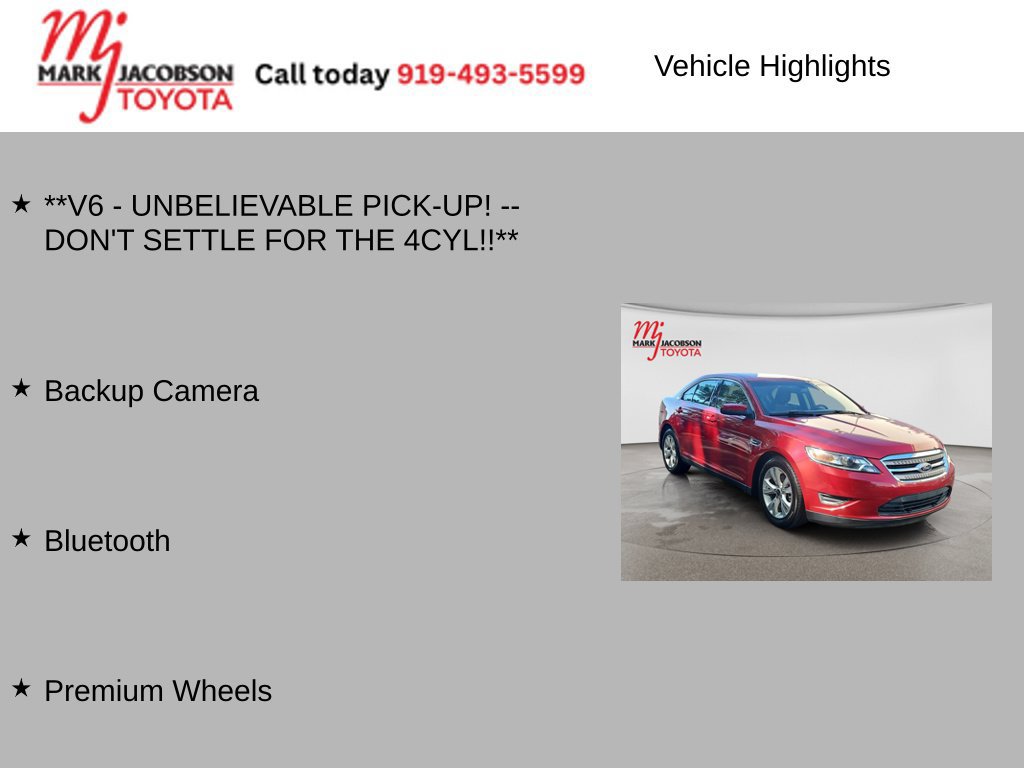 Used 2011 Ford Taurus SEL FWD image 5