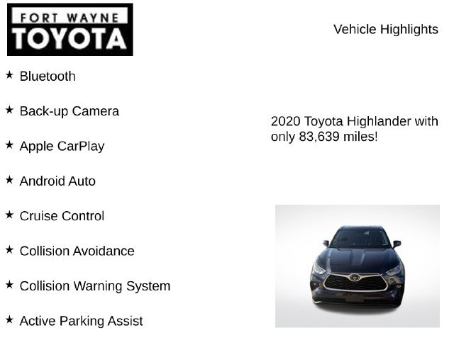 Used 2020 Toyota Highlander XLE AWD/4WD image 7