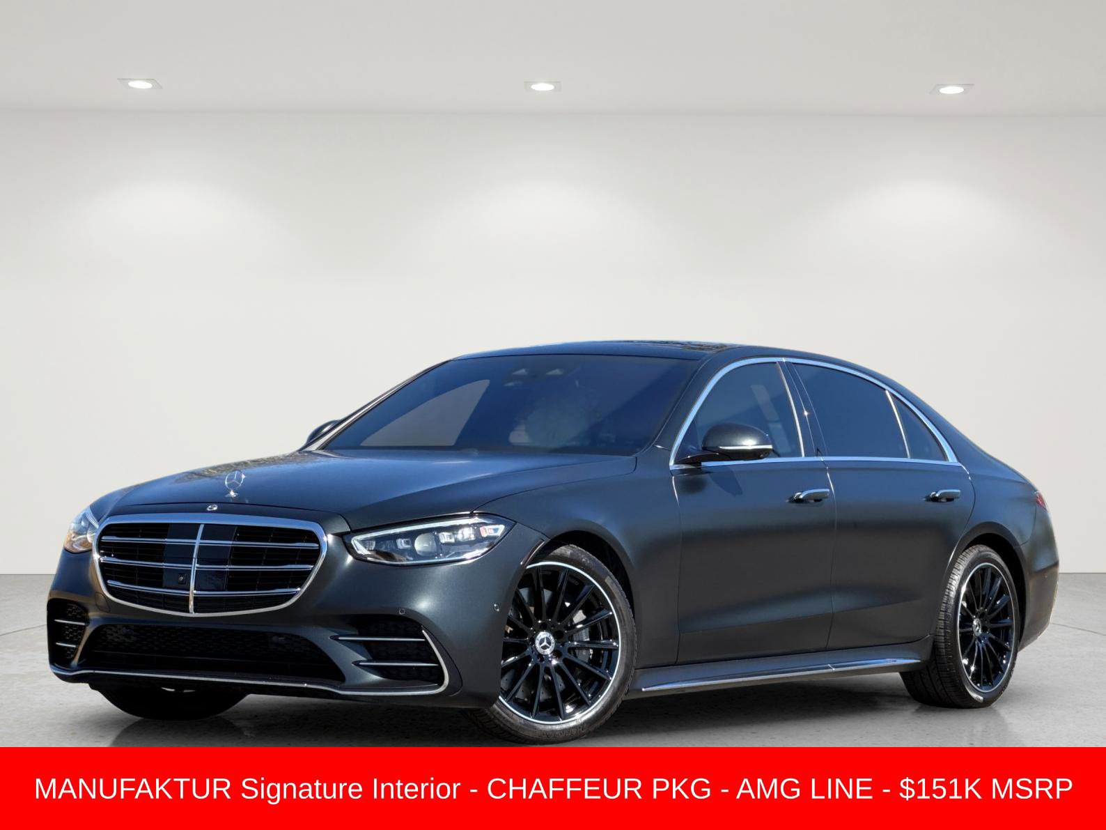 Certified 2022 Mercedes-Benz S 580 4MATIC Sedan w/ AMG Line Package image 2
