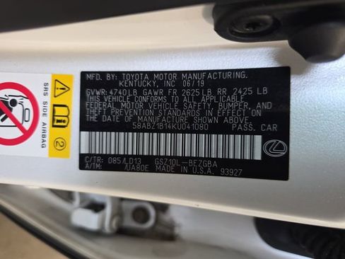 Used 2019 Lexus ES 350 w/ Premium Package image 35