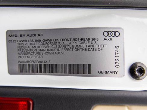 Certified 2023 Audi A5 2.0T Premium w/ Convenience Package AWD/4WD image 27