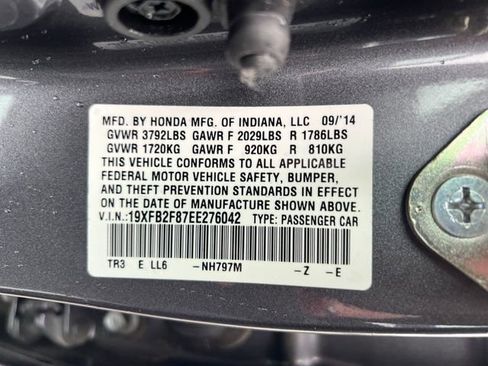 Used 2014 Honda Civic EX image 17