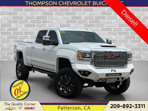Used 2018 GMC Sierra 2500 Denali w/ Duramax Plus Package AWD/4WD image 1