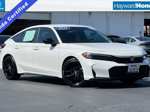 Certified 2025 Honda Civic Sport image 1