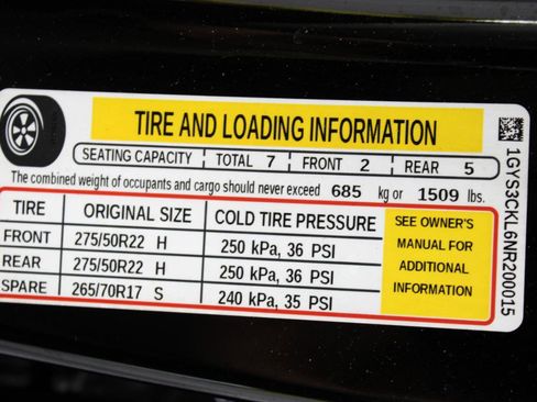 Used 2022 Cadillac Escalade Premium Luxury w/ Performance Package RWD image 96