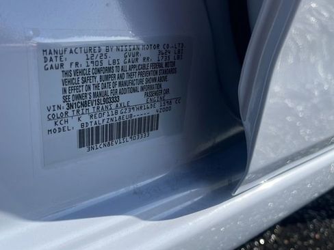 New 2025 Nissan Versa SV w/ Trunk Package image 28