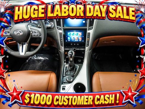 Used 2023 INFINITI Q50 Luxe w/ Cargo Package RWD image 12