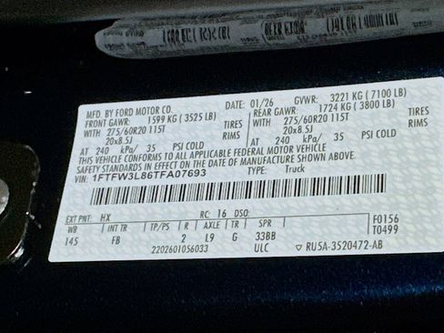 New 2026 Ford F150 XLT w/ Equipment Group 302A MID AWD/4WD image 17