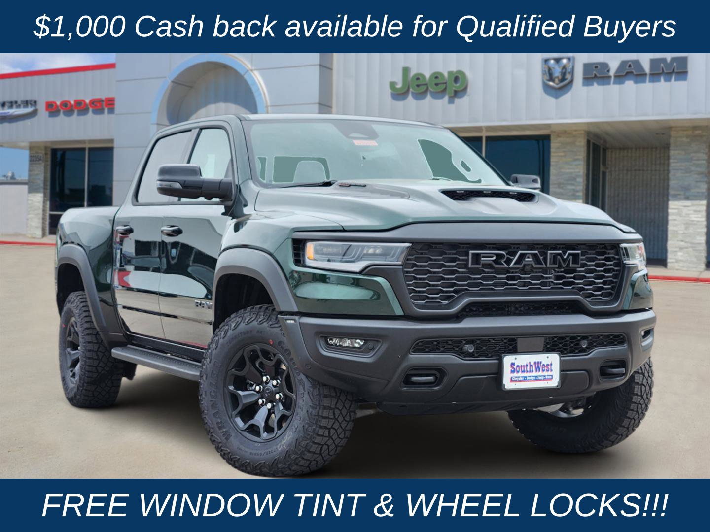 New 2026 RAM 1500 RHO AWD/4WD 360° Tour