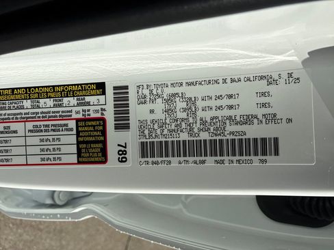 New 2026 Toyota Tacoma SR5 image 48