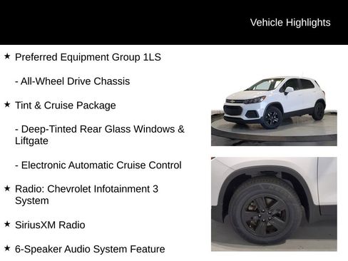 Used 2021 Chevrolet Trax LS w/ Tint and Cruise Package AWD/4WD image 7