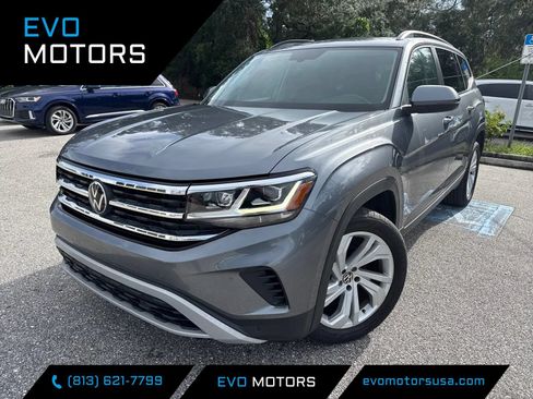 Used 2023 Volkswagen Atlas SE w/ Panoramic Sunroof Package FWD image 1