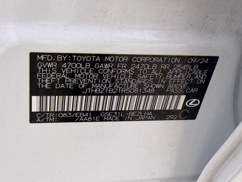 Used 2024 Lexus IS 350 F Sport RWD image 23