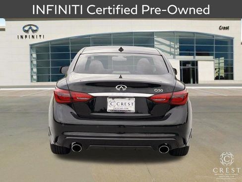 Certified 2023 INFINITI Q50 Luxe w/ Cargo Package RWD image 5