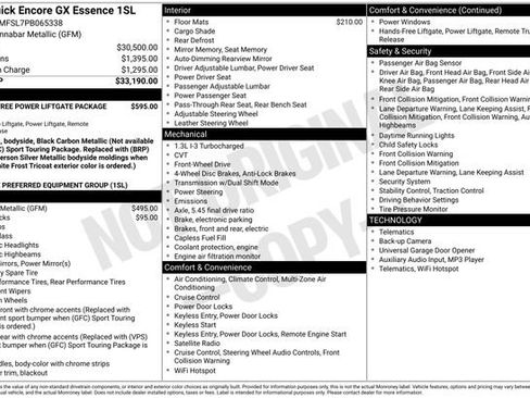 Certified 2023 Buick Encore GX Essence FWD image 6