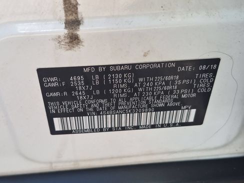 Used 2019 Subaru Outback 2.5i Limited AWD/4WD image 37