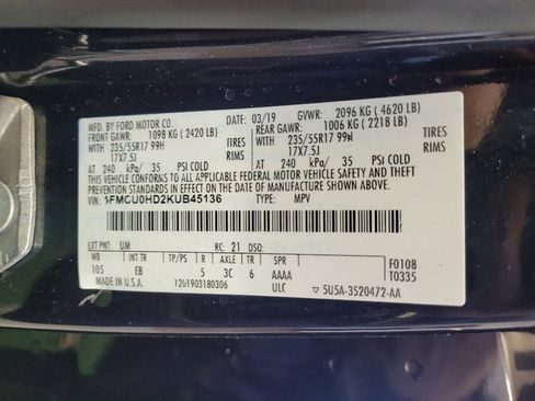 Used 2019 Ford Escape SEL FWD image 33