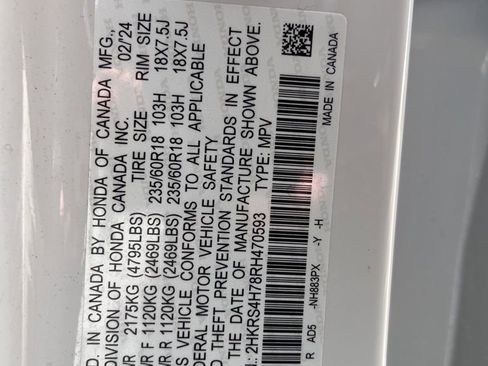 Certified 2024 Honda CR-V EX-L image 11