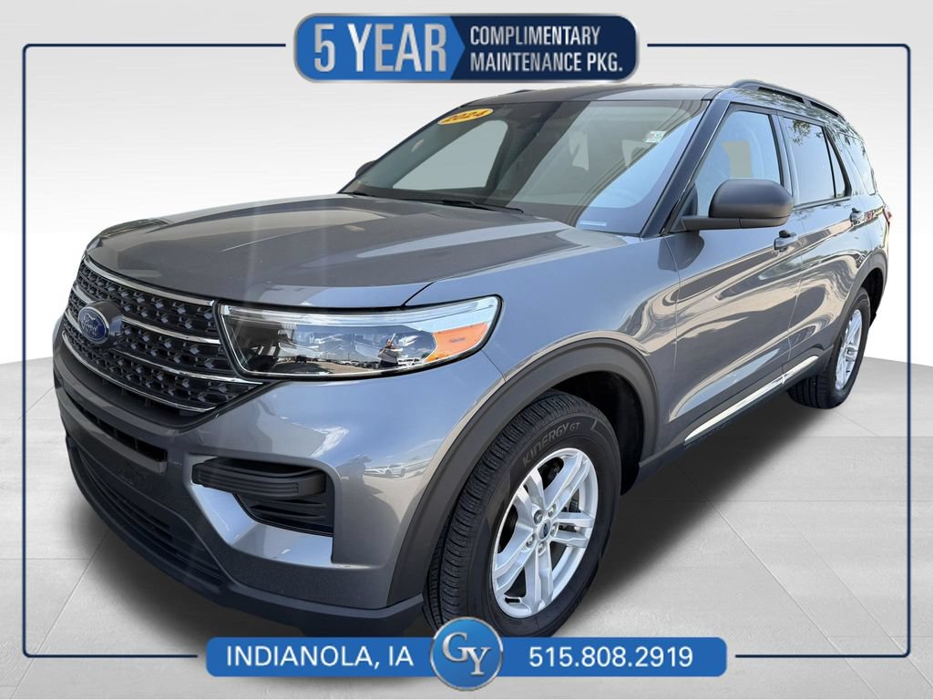 Used 2024 Ford Explorer XLT AWD/4WD image 1