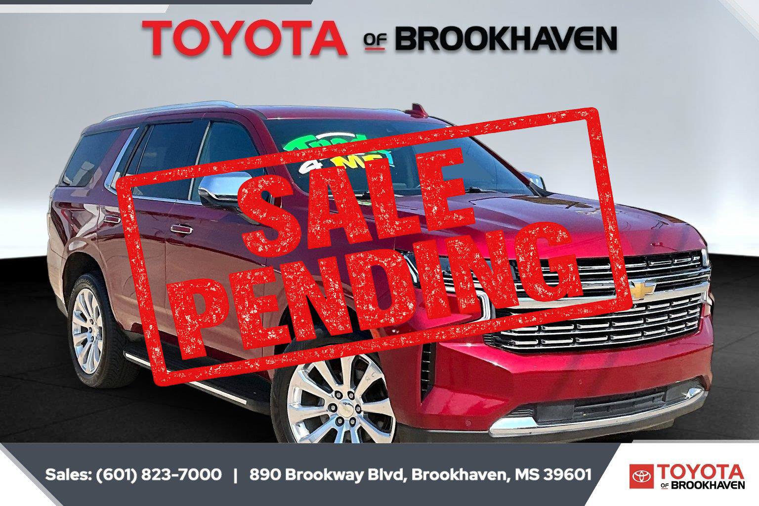 Used 2021 Chevrolet Tahoe Premier w/ Premium Package RWD image 1