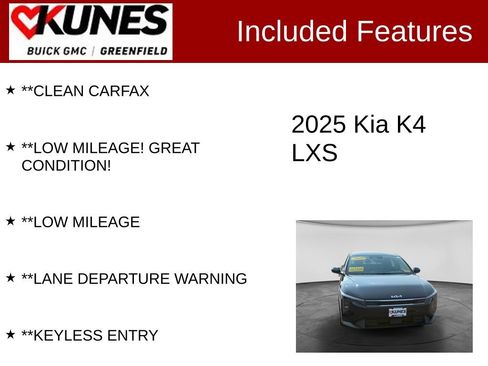 Used 2025 Kia K4 FWD image 3