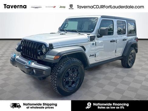 Used 2023 Jeep Wrangler Unlimited w/ 8.4" Radio Group AWD/4WD image 1