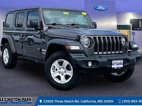 Used 2021 Jeep Wrangler Unlimited Sport image 1