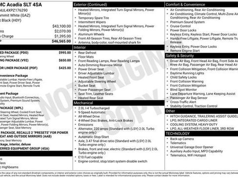 Used 2023 GMC Acadia SLT w/ Preferred Package image 35