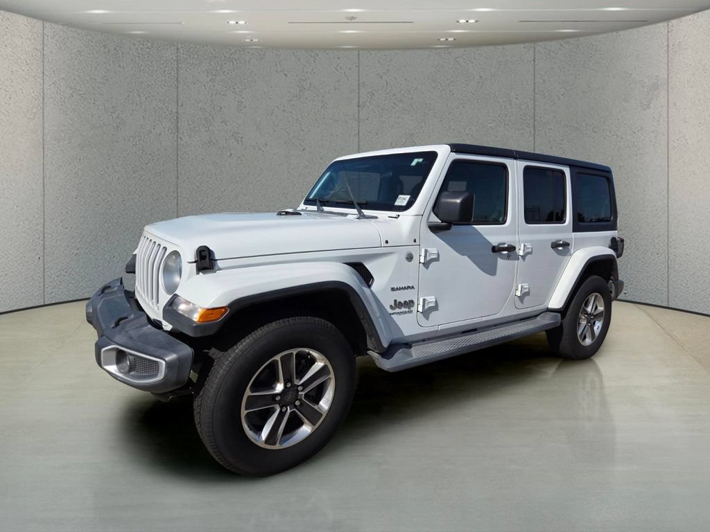 Used 2019 Jeep Wrangler Unlimited Sahara w/ Safety Group AWD/4WD image 1