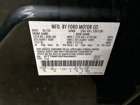 Used 2023 Ford Maverick XLT w/ Equipment Group 300A Standard AWD/4WD image 33