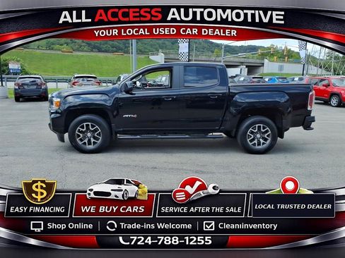 Used 2022 GMC Canyon AT4 w/ Driver Alert Package AWD/4WD image 4