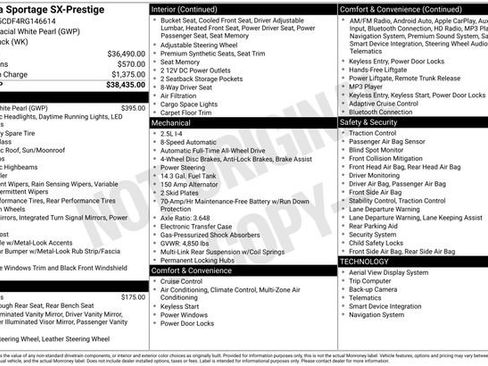 Used 2024 Kia Sportage SX image 36