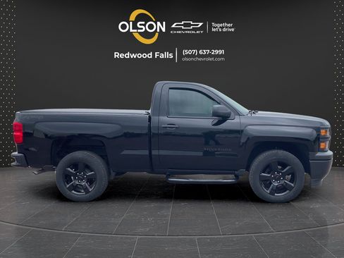 Used 2015 Chevrolet Silverado 1500 W/T w/ Black Out Edition AWD/4WD image 6