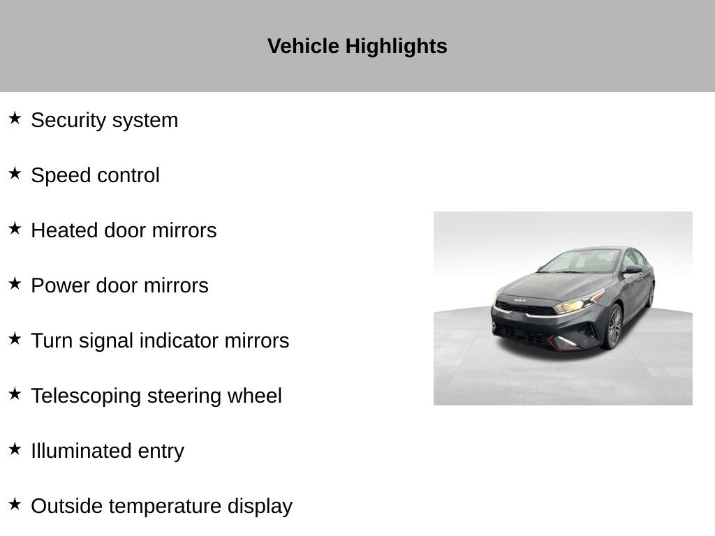 Certified 2024 Kia Forte GT-Line FWD image 46