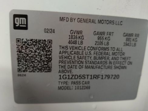 Used 2024 Chevrolet Malibu LT FWD image 33